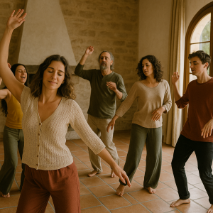 Danza libre en los retiros: cuando el cuerpo se convierte en camino