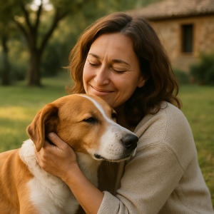 La conexión con los animales en Casa Cal Faro: amor y compañía en cuatro patas